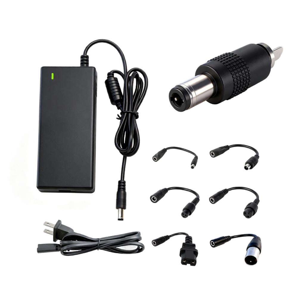 Hoverboard Charger 42V 2A Lithium Battery, US Plug for Self Balancing Scooter and Unicycle