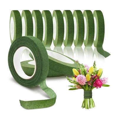 Blumen-Grün-Garten-Stielwickelband für DIY-Basteln und Verpacken