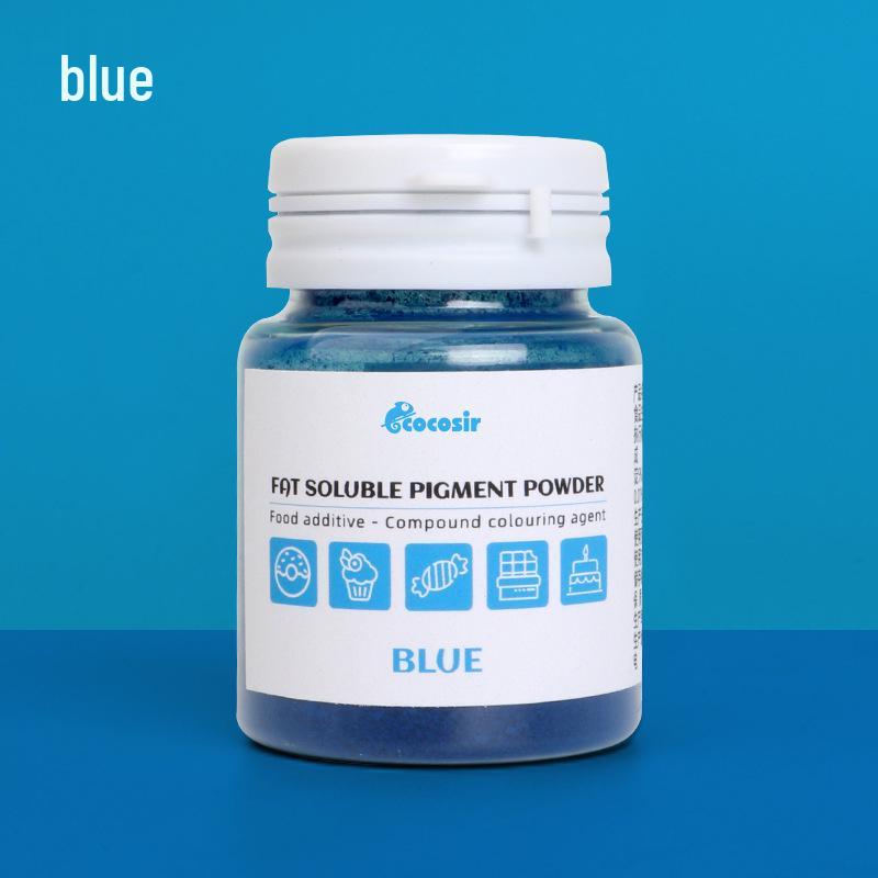 Chocolate Oil-Soluble Color Powder for Pastries, Mousse, Fondant, Lipstick & Macarons - 10g