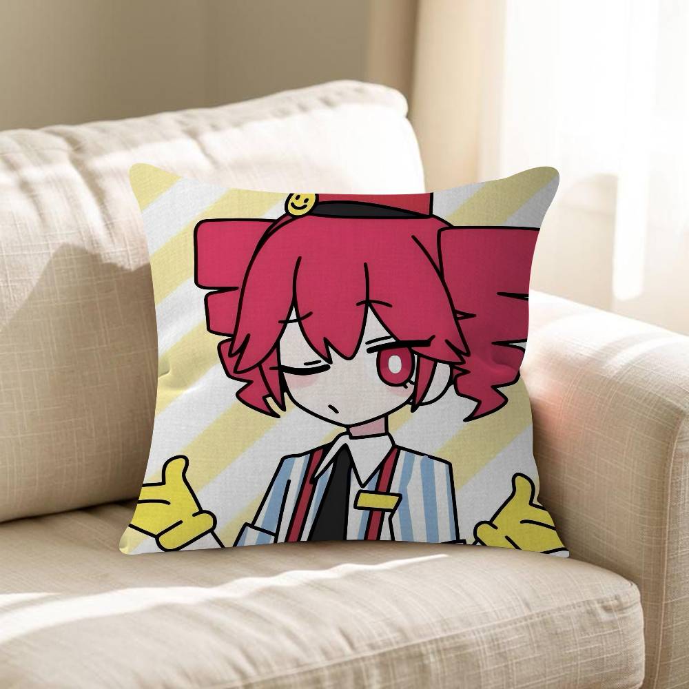 KKasane Teto Pillow Cover Sofa Cushion Cover Home Room Decoration Children Gift