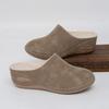 Wedge Heel Baotou Slippers For Women Fashionable Hollow Design Platform Cotton Slipper Outdoor Comfortable Beach Shoes For Women