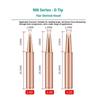 900 Reines Kupfer Lötkolbenspitze Lötkolbenspitze Reines Kupfer Nicht-Magnetisch Löthorn Elektrische Lötkolbenspitze