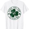 Dibs On the Redhead St Patricks Day Funny Irish Shamrock T Shirt