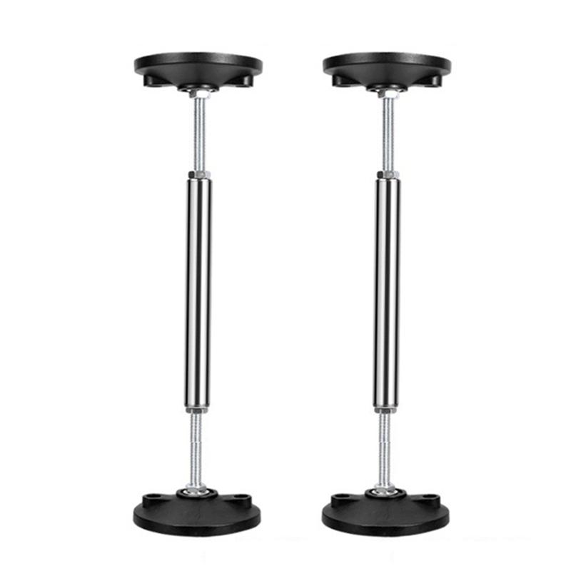 AEE2-2Pcs Telescopic Support Rod Stainless Steel Cabinet Adjustable 30-45Cm Support Pole High Hardness Sink Support