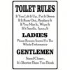 Metal Tin Sign Retro Home Wall Decor 20x30cm