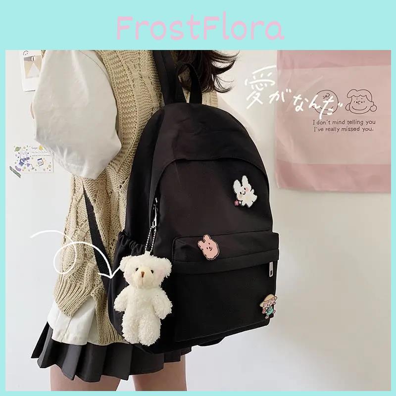 Muji Large Capacity Backpack For College Students With Ins Style Design For School And Travel