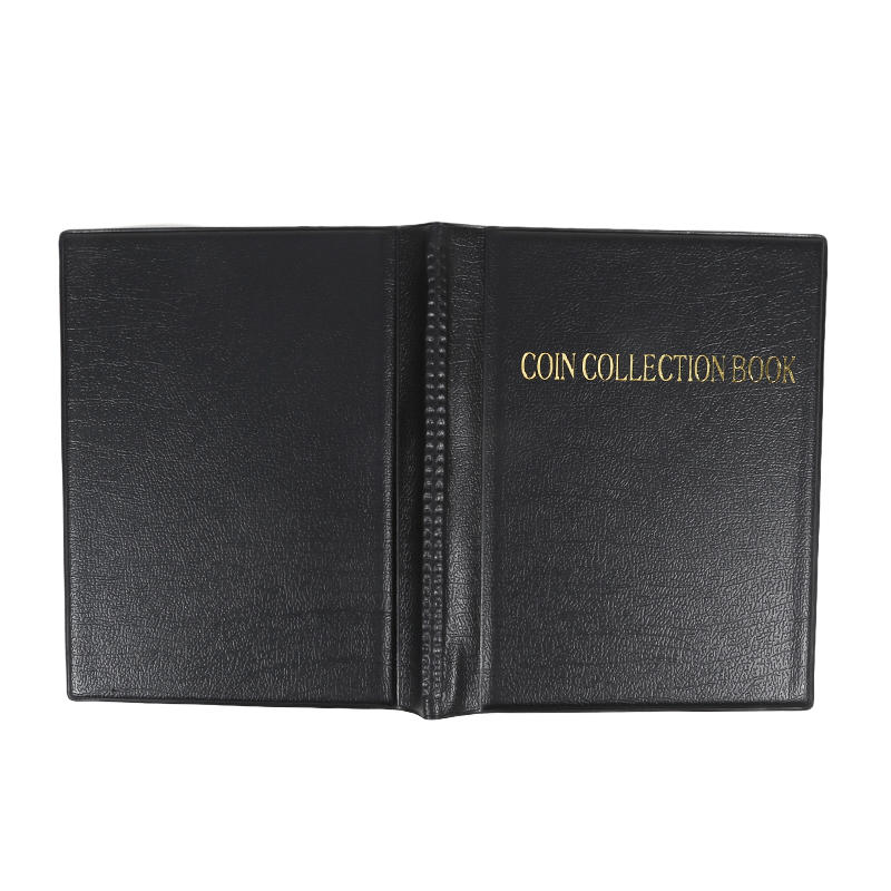 Vintage 240-Slot Coin Collection Album - Portable Penny Storage Book Holder for Collectors