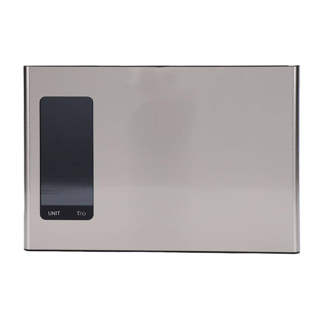 Balanza de Cocina Inteligente Digital de Acero Inoxidable para Pesar Alimentos con Pantalla HD para Planificación Positiva de la Dieta