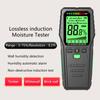 Pinless Wood Moisture Meter with High Sensitivity Sensor Non-Destructive Moisture Detector for Wood Brick Floor Auto-off