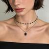 Women's Necklace: Spicy Girl Light Luxury Niche Design, Sweet Cool Clavicle Chain, High-End Accessory with a Unique, Refined Style.