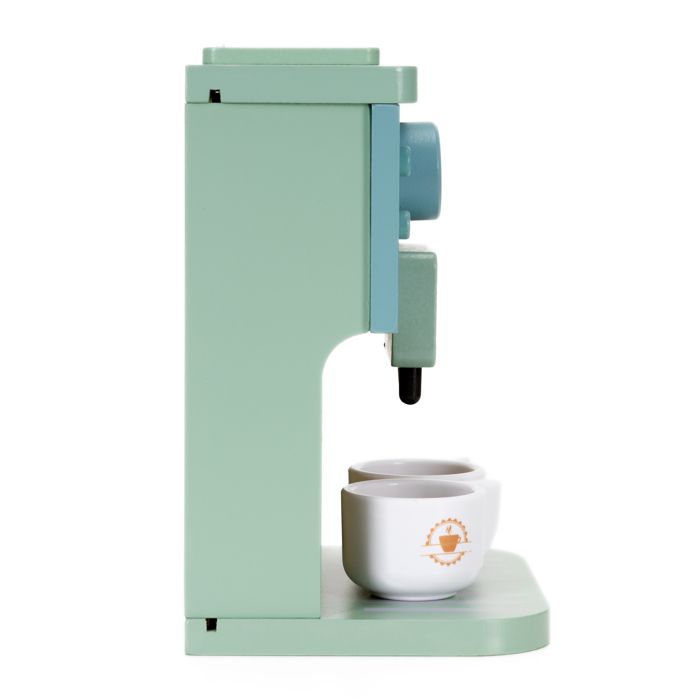 Jouet barista - SPRINGOS - Machine à café en bois - 8 éléments - 3 ans et plus - Multicolore