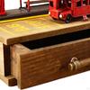 Vanity Storage Box Organization Makeup Farmhouse Wood Desk Organizer Drawer