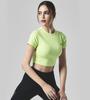 UFC SPORT Ufc Women'S Physical Crop Fit Short Sleeve T-Shirt Lime U2Ssw2233Lm