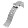 New Milan Mesh Watchband For Omega Seamaster 300 007 Strap Observatory Double Snap Buckle High Quality Bracelet Wristband 20mm