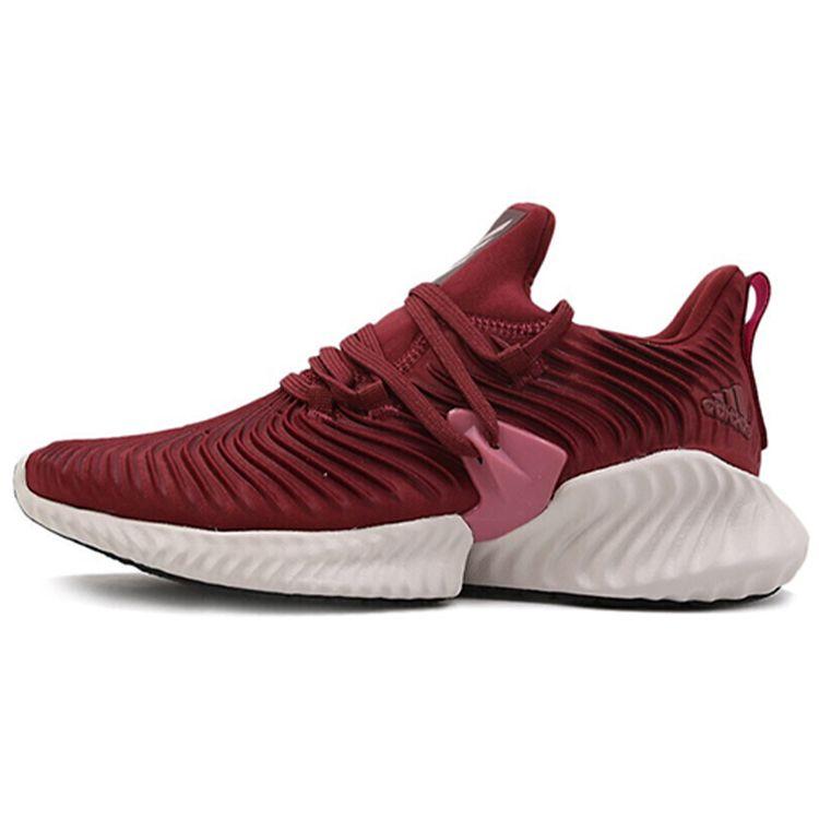Adidas Alphabounce Instinct Casual Running Shoes Women Sneakers Red Brown CG5593