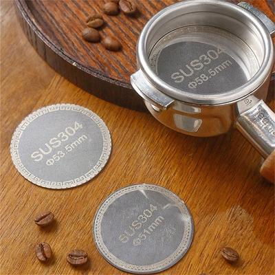 Verbessertes Espresso-Brühen mit 58,5 mm Puck-Sieb und feinem Filternetz