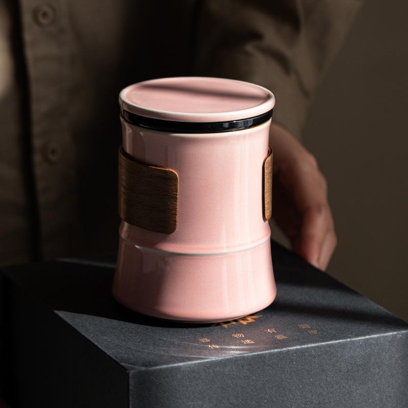 

Casual Mug Brewing Tea Cup Ceramic Tea Water Separation Mug with Lid Home Office Filter Water Cup Cup