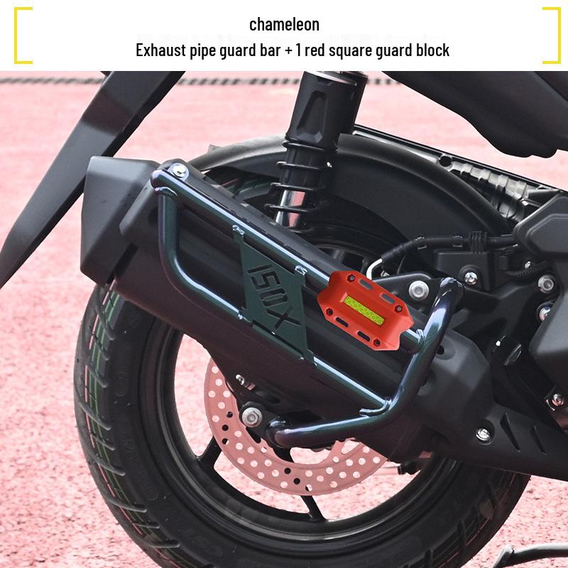 Zongshen 150X Crash Bars, Anti-fall Bumpers, Luggage Rack & Windshield Mod