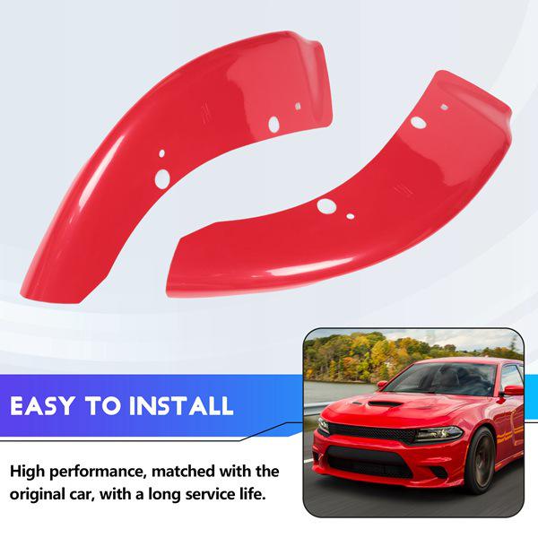 Front Bumper Corner Guards for 2015-2021 Dodge Charger Scat Pack (1 Pair)