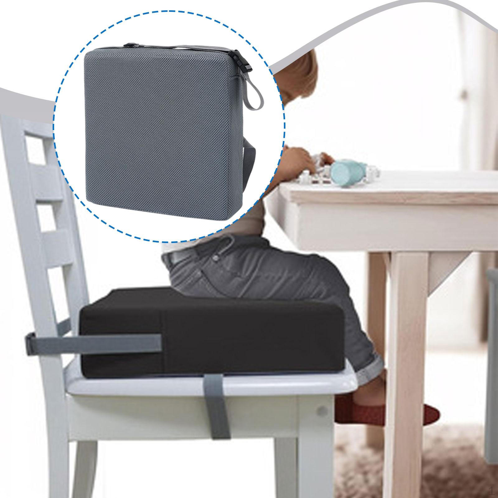

Booster for Dining Table Child Seat Mat Breathable Easy Cleaning Thickened Toddlers Cushion сірий