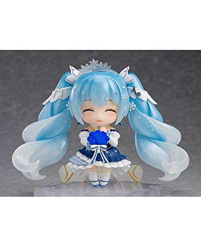 Nendoroid Character Vocal Series 01 Hatsune Miku Snow Miku Snow Princess Ver. Nem méretarányos ABS és PVC festett mozgatható figura