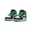 Air Jordan 1 Retro High OG TD Lucky Green Baby-Sneakers Schwarz Weiß FD1413-031