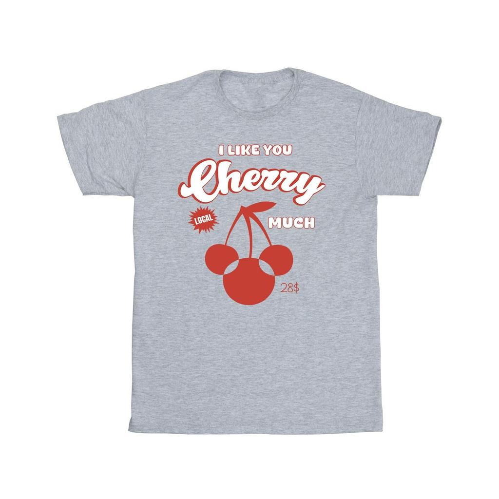 Disney Girls Much Minnie Mouse Cherry T-Shirt