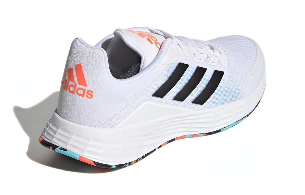 adidas Duramo Sl Rutschfest Dämpfung Abriebfest Niedrig geschnitten Kinder Laufschuhe Weiß Schwarz Kinder GV9817