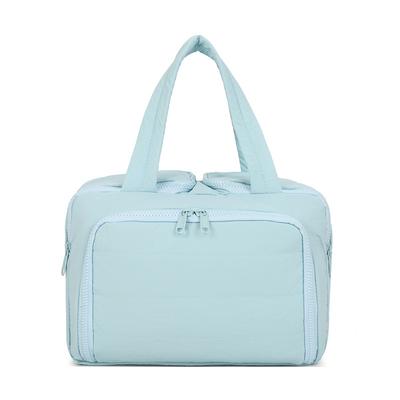 Travel Toiletry Bag, Light and Wide Opening, Fluffy Makeup Bag, Storage Bag, Toiletry Set, Storage, Portable Handbag