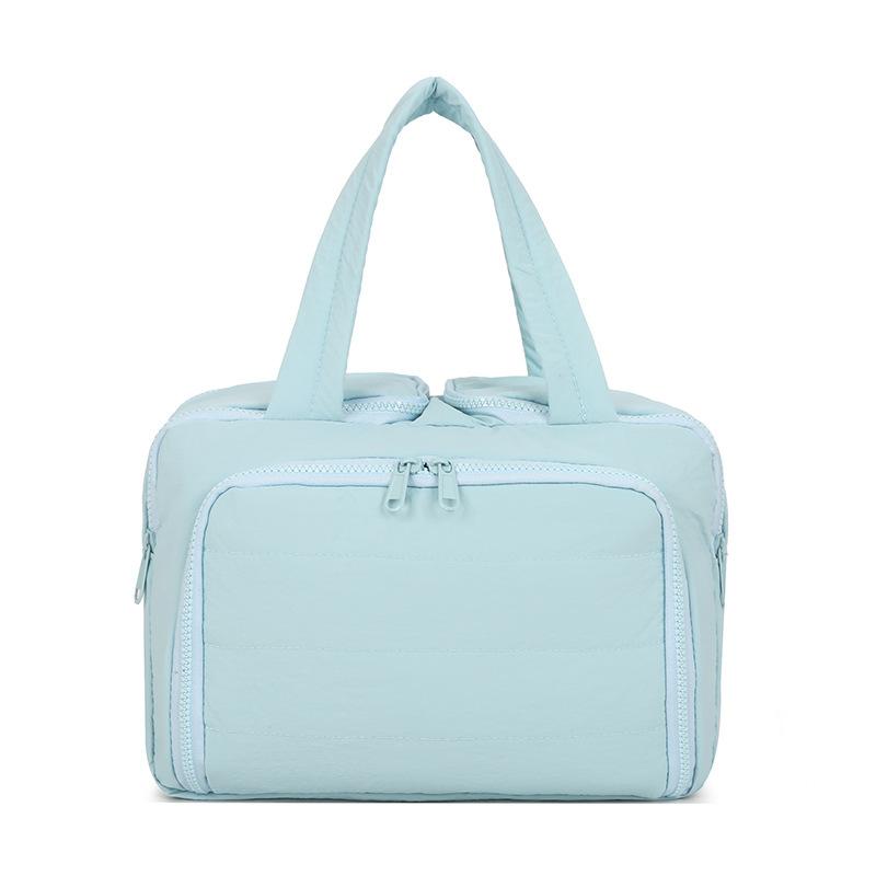 Travel Toiletry Bag, Light and Wide Opening, Fluffy Makeup Bag, Storage Bag, Toiletry Set, Storage, Portable Handbag