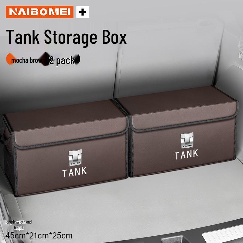 Tank Car Trunk Storage Box Organizer for Models 300/400/500/700/800