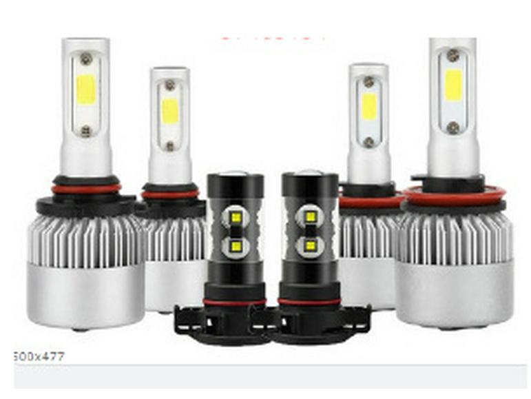 LED Scheinwerfer Kombi-Set: H11, H8, H9005, 9006, H4, H7, H13, 9007, 880, 881