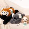 Kawaii Long Arm Evolution Peluche Plush Toy  Stuffed Animal Weighted Soft Plush Pillow Koala Red Panda Bear Sloth Dinosaur Gift