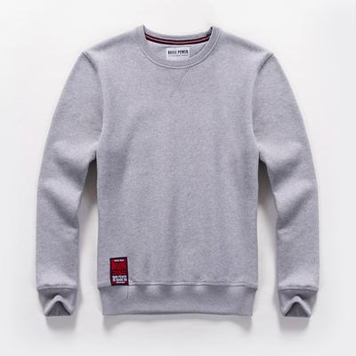 Autumn Fashion Mens Hoodies Solid Casual O-neck Sweatshirt Class Style Male New Trend Long Sleeve Hoodies Men Streetwear BP20931-1