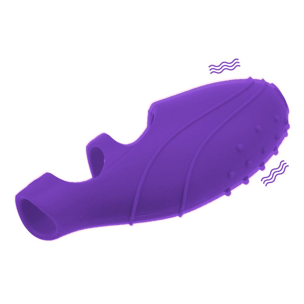 Clit Vibrator Vibrating Finger Sleeves Clitoral Massager Sex Toys for Women