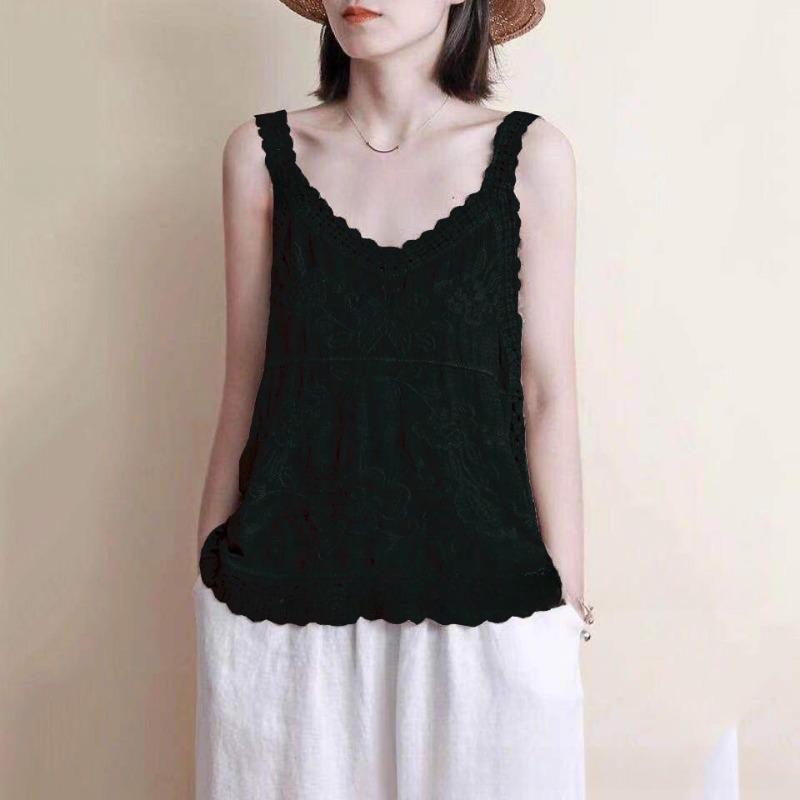 

Женская одежда с узором «липучка» и свободными и элегантными подтяжками Forest One size чёрный