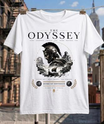 2026 Vară The Odyssey Tricou Unisex Supradimensionat Cadou pentru Fani Tricou Unisex Unisex Bumbac Y2k Îmbrăcăminte Gothică Tricou