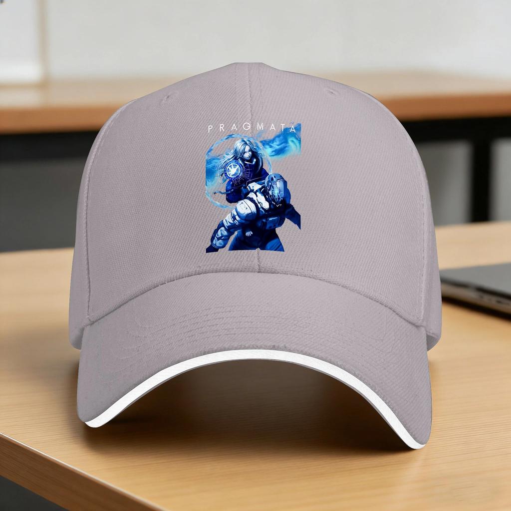 Pragmata Sci Fi Astronaut Game Baseball Cap Unisex Custom Logo Trucker Hat Spring Yk Retro Running Hippie Snapback Cap