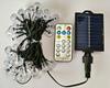 Topamz Solar LED String Lights, 50 LEDs, 7m, with Remote Control, 8 Modes & Timer Function, IP65 Waterproof, Automatic On/Off at Sunset/During the Day