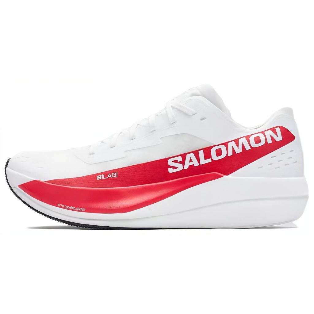 SALOMON S/Lab Phantasm 2 Outdoor Lightweight Breathable Supportive Running Shoes Unisex Sneakers White Red 472766