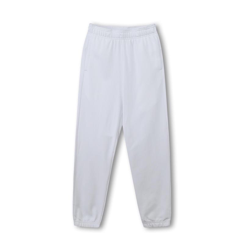 Damen Weißes Pullover-Sweatshirt im koreanischen Stil mit Rundhalsausschnitt - Reine Baumwolle, Trendig für Frühling/Herbst 2024