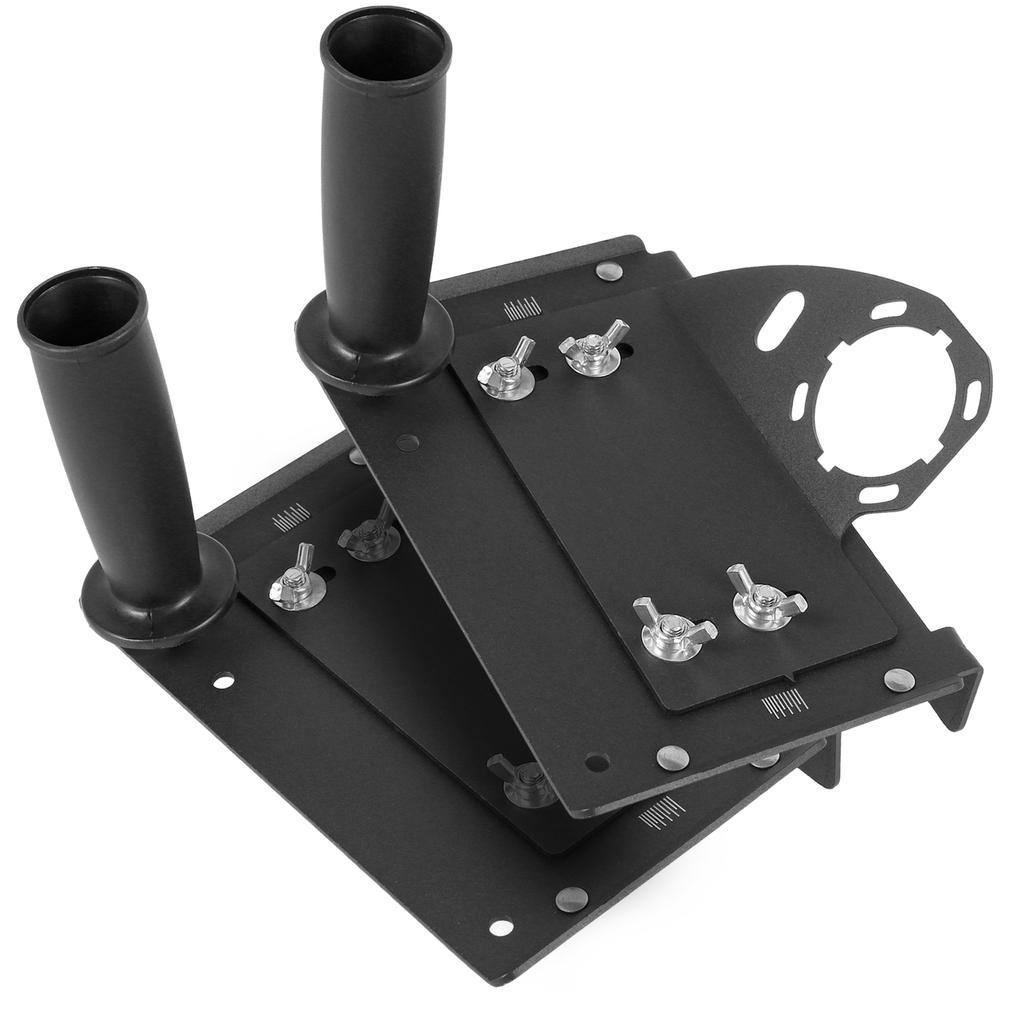 2Pcs/1Pc Angle Grinder Stand Metal Angle Grinder Tile Chamfering Holder Angle Grinder Chamfer Bracket