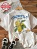 Lockerer Limoncello-Likör Y2k T-Shirts Damen Lustige T-Shirts Egirl Koreanische Mode Grafik-T-Shirts Oberteile Damenbekleidung