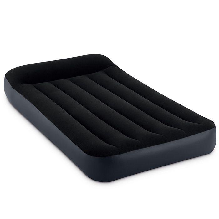 Matelas Pneumatique - Intex - Pillow Rest Classic - 99 X 191 Cm - PVC Noir - 1 Place