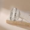 Hecate Wheel Adjustable Rings Women Stainless Steel Gold Finger Ring Ancient Greek Goddess Amulet Jewelry Gift