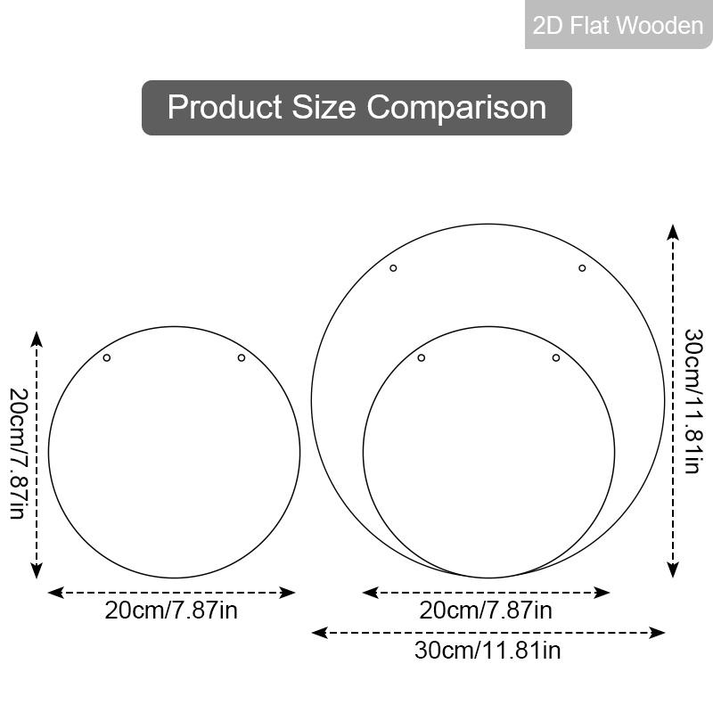 Panneau Rond en Bois Suspendu 2D Plat « Fabriqué en 1976 Édition Limitée Rétro Pas Vieux », Design Rustique Vintage, Cadeau d'Anniversaire pour Hommes et Femmes, Bar Maison Rétro