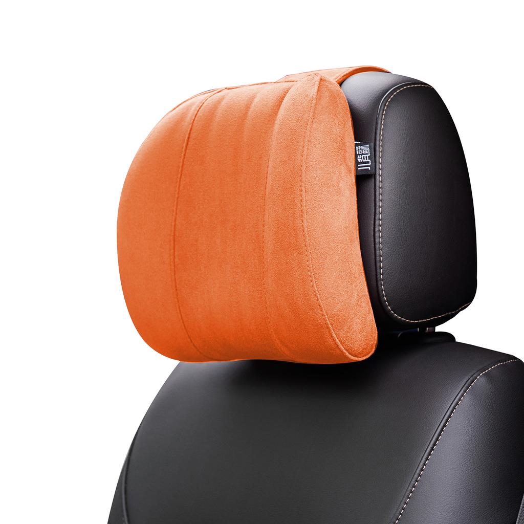 Car Headrest Pillow Suede Fabric Car Pillow Car Seat Pillow Rest Headrest Memory Foam Car Headrest Extremely High-quality