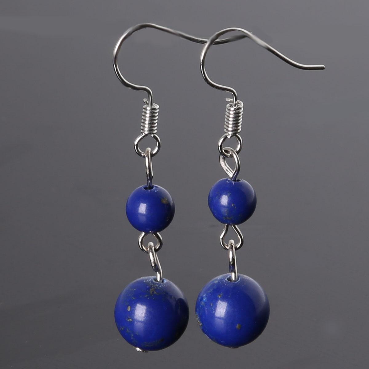 

Каменные бусины Агатовые серьги для женщин и девочек Ювелирные изделия Аксессуары