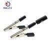 10PCS 50mm Plastic Handle Test Probe Metal Alligator Clips Connector Connect Socket Plug for Battery 4MM Banana Plug