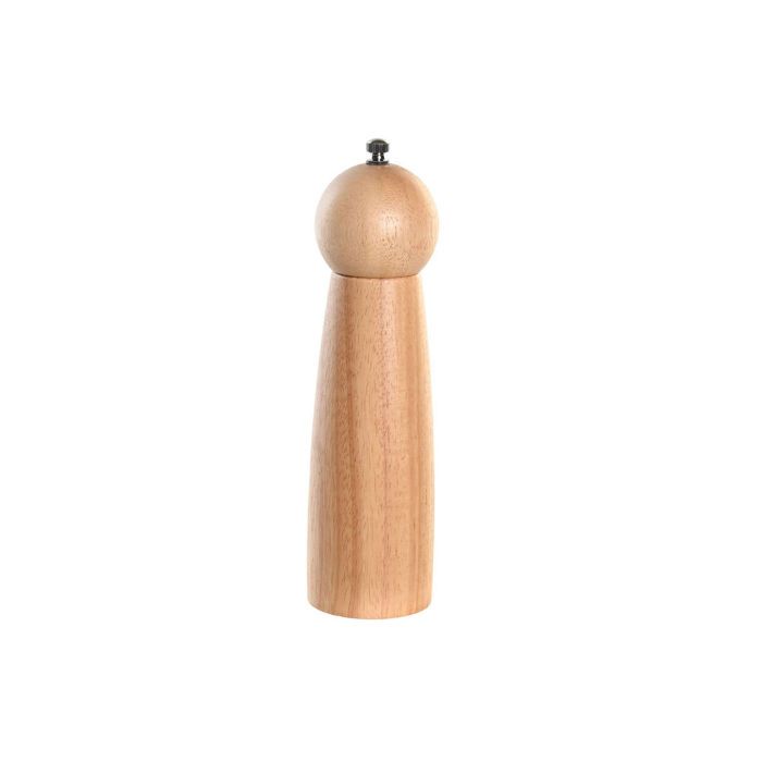 Moulin À Poivre - DKD Home Decor - Acier Inoxydable - Bambou - 6x6x21 Cm - 1 Pièce